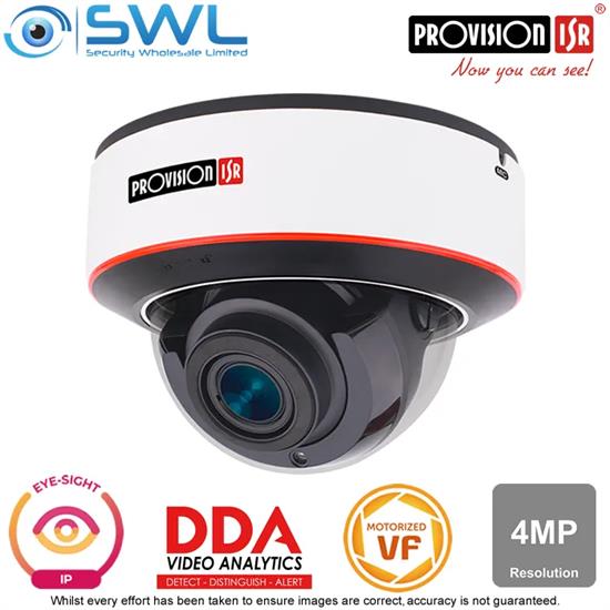 Provision-ISR DAI-340IPE-MVF Eye-Sight-2: 4Mp Dome WDR IR40m IP67 IK10 2.8-12mm
