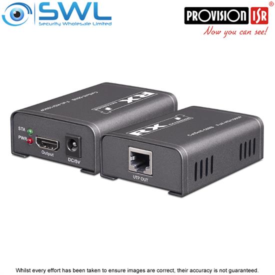 Provision-ISR PR-HDoNet+ HDMI Extender Over Cat5e/Cat6 Extend 40-60 Metres