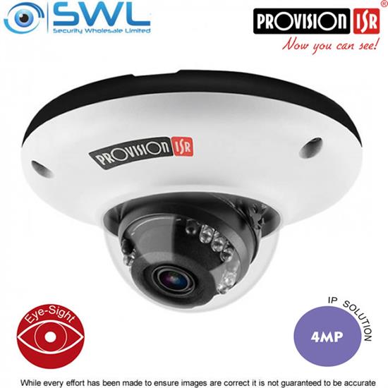 Provision-ISR DMA-340IP528 Eye-Sight 4Mp Indoor Mini Dome WDR IR10m IK10 2.8mm