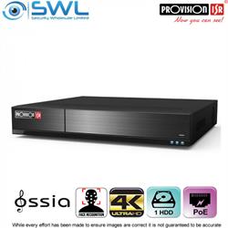 Provision-ISR NVR8-8200PFA 8CH 8MP FACE RECOGNITION PoE NVR