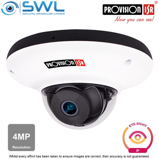 Provision-ISR DMA-340IP528 Eye-Sight 4Mp Indoor Mini Dome WDR IR10m IK10 2.8mm