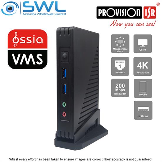 Provision-ISR OC-MSCL-S Small Management server or Dedicated Client 128ch
